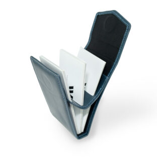 Fan Shaped Card Holder(革色ネイビー)