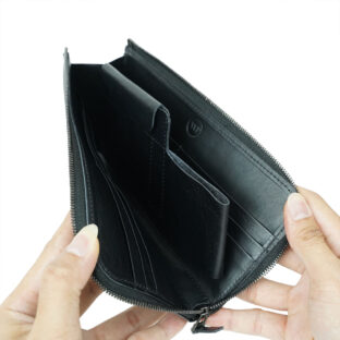 Long Wallet (革色ブラック)