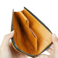 Long Wallet (革色オレンジ)