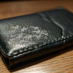 革製品に生えたカビの退治法