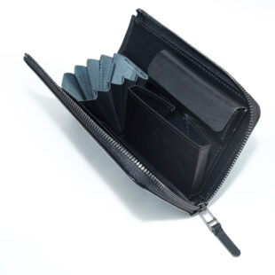 WR Leather Craft Box Type Wallet ブラック 財布 014.jpg