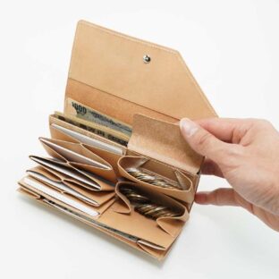 Long Wallet V (革色キャメル)