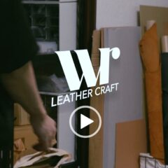 【動画】新作ロングウォレット６制作風景